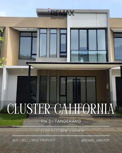 Rumah Cluster California PIK 2